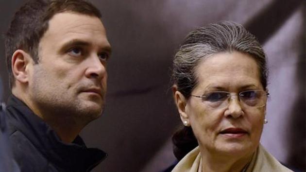 Sonia Gandhi and Rahul Gandhi at Vigyan Bhavan in New Delhi. (PTI File Photo) Sonia Gandhi and Rahul Gandhi at Vigyan Bhavan in New Delhi. (PTI File Photo)