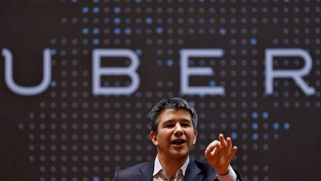 Uber CEO Travis Kalanick speaks to students during an interaction at the Indian Institute of Technology (IIT) campus in Mumbai. (REUTERS FILE) Uber CEO Travis Kalanick speaks to students during an interaction at the Indian Institute of Technology (IIT) campus in Mumbai. (REUTERS FILE)