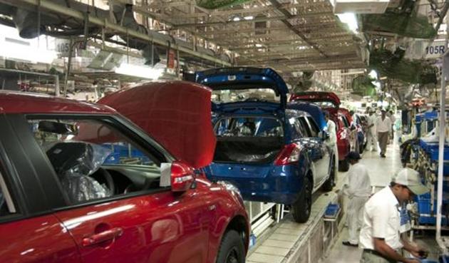 The manufacturing sector, which constitutes 77.63% of the index of industrial production, grew at 2.6% in April compared to 5.5% in same month last year. (Livemint) The manufacturing sector, which constitutes 77.63% of the index of industrial production, grew at 2.6% in April compared to 5.5% in same month last year. (Livemint)