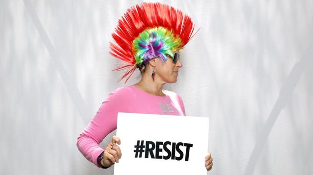 47 year old Brenda says, ‘Women are not second class citizens. They have as many rights as anyone. People are people. Love is love.’ (REUTERS) 47 year old Brenda says, ‘Women are not second class citizens. They have as many rights as anyone. People are people. Love is love.’ (REUTERS)