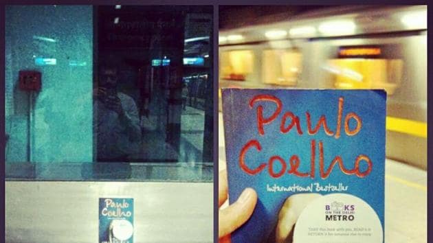 A Delhi-based couple hides books on metro stations to share the joys of reading.