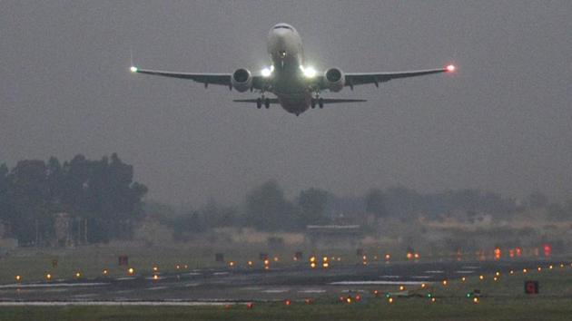Civil Aviation Minister Jayant Sinha said the current airport at Lohegaon will soon reach a stage to handle eight million traffic (HT file photo) Civil Aviation Minister Jayant Sinha said the current airport at Lohegaon will soon reach a stage to handle eight million traffic (HT file photo)