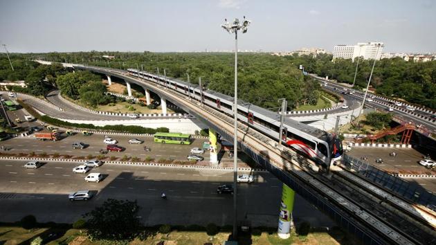 In May, the arbitration over Delhi metro’s controversial airport express line was decided in favour of DAMEPL.(HT FILE) In May, the arbitration over Delhi metro’s controversial airport express line was decided in favour of DAMEPL.(HT FILE)
