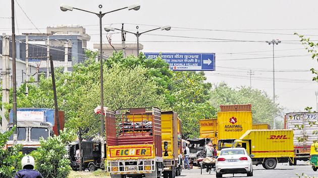 The Bas Kusla Chowk from where the victim took the lift in the truck on the night of the incident. (Parveen Kumar/HT File) The Bas Kusla Chowk from where the victim took the lift in the truck on the night of the incident. (Parveen Kumar/HT File)