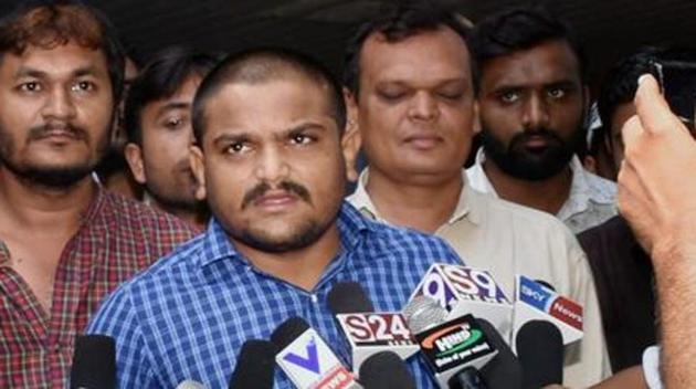 Hardik Patel was arrested on the way to Madhya Pradesh’s Mandsaur district on June 13. (PTI File Photo) Hardik Patel was arrested on the way to Madhya Pradesh’s Mandsaur district on June 13. (PTI File Photo)
