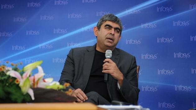 Vishal Sikka, CEO & MD of Infosys,met FM Arun Jaitley on Monday to discuss the new tax regime and the visa issues in the US. (Mint file photo) Vishal Sikka, CEO & MD of Infosys,met FM Arun Jaitley on Monday to discuss the new tax regime and the visa issues in the US. (Mint file photo)