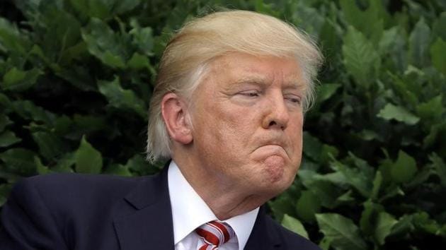 Donald Trump attends an event at the White House in Washington. (Reuters Photo) Donald Trump attends an event at the White House in Washington. (Reuters Photo)