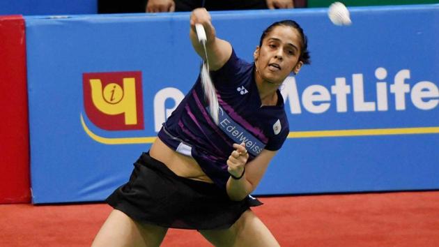 Saina Nehwal has progressed to the second round of Indonesia Open Superseries Premier.(PTI)