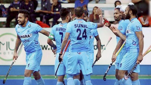 India will face Scotland in their Hockey World League semi-final round opener. (PTI) India will face Scotland in their Hockey World League semi-final round opener. (PTI)