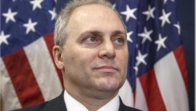 Scalise, who was shot in the hip, was transported to a Washington hospital and was undergoing surgery. He is in stable condition. (Twitter Photo) Scalise, who was shot in the hip, was transported to a Washington hospital and was undergoing surgery. He is in stable condition. (Twitter Photo)