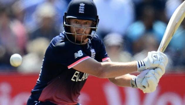 Jonny Bairstow, recalled in place of out-of-form Jason Roy, managed 43 off 57. (Twiiter ) Jonny Bairstow, recalled in place of out-of-form Jason Roy, managed 43 off 57. (Twiiter )