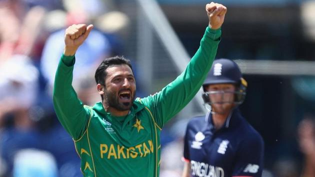 Junaid Khan got the wickets of Jos Buttler and Moeen Ali in quick succession to leave the hosts in all sorts of trouble. (Twitter ) Junaid Khan got the wickets of Jos Buttler and Moeen Ali in quick succession to leave the hosts in all sorts of trouble. (Twitter )