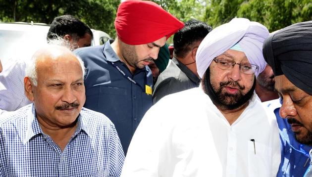 Captain Amrinder singh meets