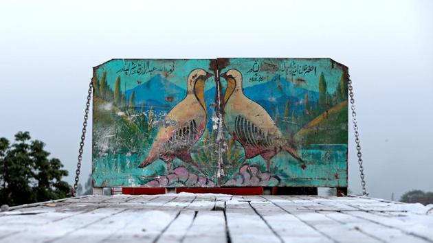 Truck art has become one of Pakistan’s best known cultural exports and offshoot toy for furniture industries. (Caren Firouz/REUTERS)