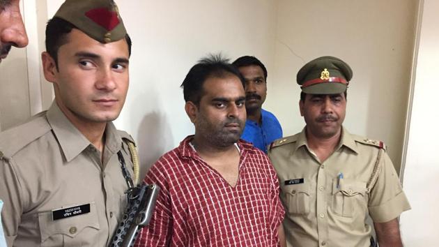 Sharma, a science graduate, who has also studied law at a varsity in Chandigarh, was jailed in 2010 in Lucknow for posing as an aide de camp (ADC) of the Maharashtra governor. Sharma, a science graduate, who has also studied law at a varsity in Chandigarh, was jailed in 2010 in Lucknow for posing as an aide de camp (ADC) of the Maharashtra governor.