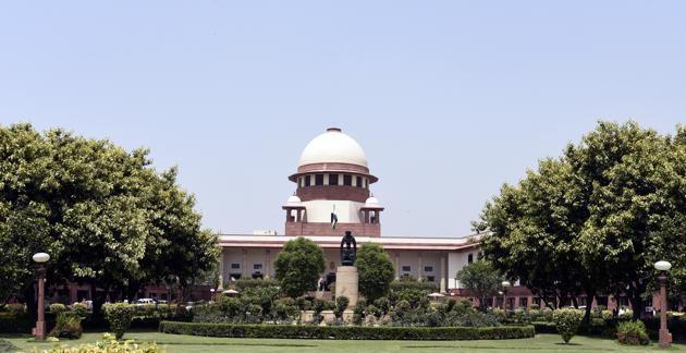 A View of the supreme court in New Delhi. (Sonu Mehta/HT PHOTO) A View of the supreme court in New Delhi. (Sonu Mehta/HT PHOTO)