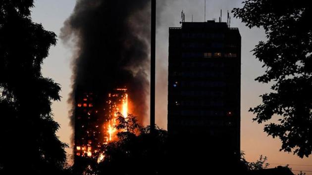 Flames and smoke billow from Grenfell Tower. (Reuters) Flames and smoke billow from Grenfell Tower. (Reuters)