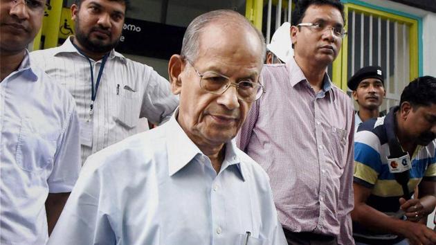 ‘Metro man' and DMRC Principal Advisor, E Sreedharan during the inspection of the newly constructed Kochi Metro train station Palarivattom on Thursday. (PTI) ‘Metro man' and DMRC Principal Advisor, E Sreedharan during the inspection of the newly constructed Kochi Metro train station Palarivattom on Thursday. (PTI)