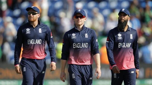 England captain Eoin Morgan looks dejected after losing the ICC Champions Trophy semifinal vs Pakistan in Cardiff on Wednesday. (Reuters) England captain Eoin Morgan looks dejected after losing the ICC Champions Trophy semifinal vs Pakistan in Cardiff on Wednesday. (Reuters)