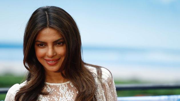 Priyanka Chopra poses for photographers during a photocall to promote Baywatch. (AFP) Priyanka Chopra poses for photographers during a photocall to promote Baywatch. (AFP)