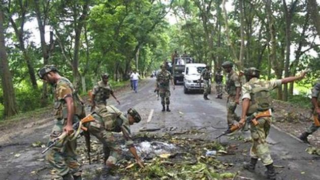 A soldier was killed in an IED blast in Manipur.(Reuters File Photo)