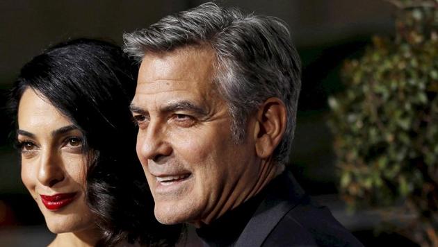 George Clooney and his wife Amal became parents in June 2017. (REUTERS) George Clooney and his wife Amal became parents in June 2017. (REUTERS)
