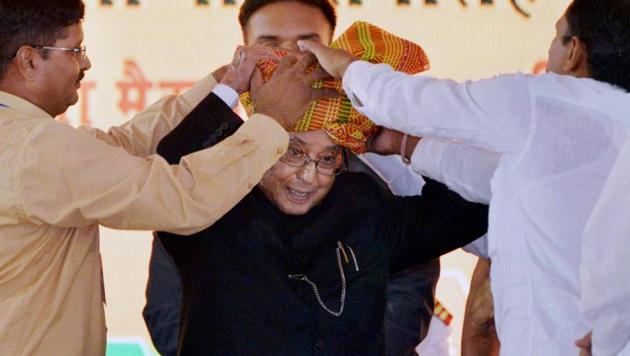 President Pranab Mukherjee’s tenure will end in July.(PTI photo)