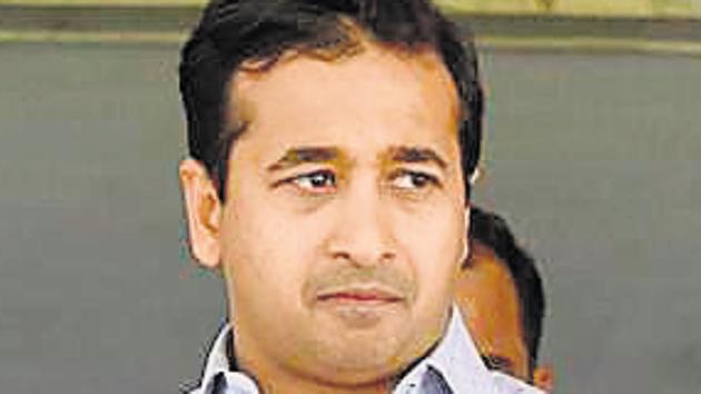 Nitesh Rane is an MLA from Kankavli assembly constituency of Sindhudurg district in Konkan region.(Kunal Patil/HT Photo)