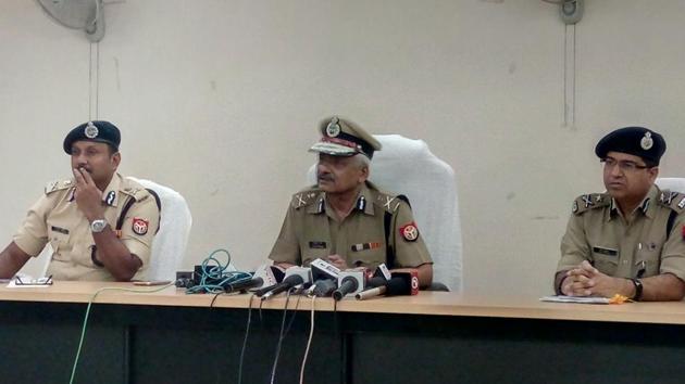 The director general of police met senior police officials under Meerut range in Greater Noida on Friday for the first time since his appointment to discuss the law and order situation in the western belt of UP. (HT Photo) The director general of police met senior police officials under Meerut range in Greater Noida on Friday for the first time since his appointment to discuss the law and order situation in the western belt of UP. (HT Photo)