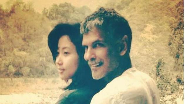 Actor-model Milind Soman shared this picture of his lady love on Instagram(Instagram/milindrunning)