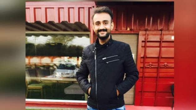 Tejveer Singh Sodha (25) is one of the three Pakistani Hindu migrants who were granted Indian citizenship in Jaipur on Wednesday. (HT PHOTO) Tejveer Singh Sodha (25) is one of the three Pakistani Hindu migrants who were granted Indian citizenship in Jaipur on Wednesday. (HT PHOTO)