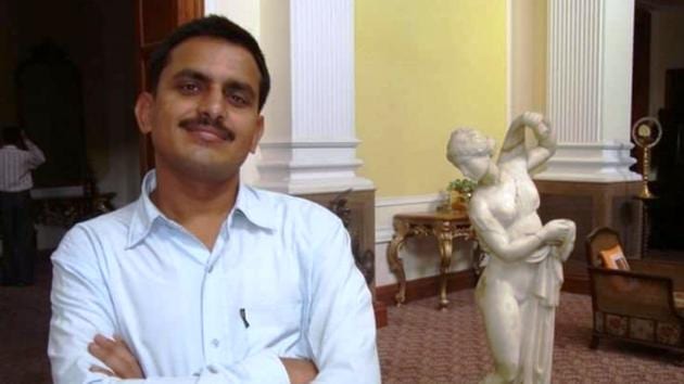 Mewat deputy commissioner Maniram Sharma (Facebook) Mewat deputy commissioner Maniram Sharma (Facebook)