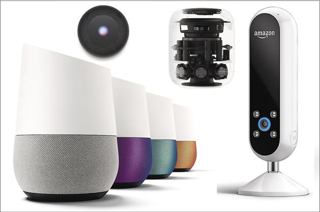 With products like Apple HomePod, Amazon Echo and Google Home, the fight for supremacy is getting strong With products like Apple HomePod, Amazon Echo and Google Home, the fight for supremacy is getting strong