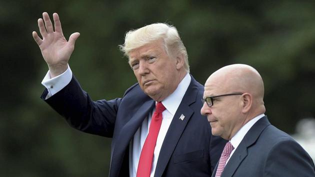 President Donald Trump waves as he walks with National Security Adviser H.R. McMaster from the Oval Office to Marine One on the South Lawn of the White House in Washington, Friday, June 16, 2017, for a short trip to Andrews Air Force Base, Md., then onto Miami. (AP Photo) President Donald Trump waves as he walks with National Security Adviser H.R. McMaster from the Oval Office to Marine One on the South Lawn of the White House in Washington, Friday, June 16, 2017, for a short trip to Andrews Air Force Base, Md., then onto Miami. (AP Photo)