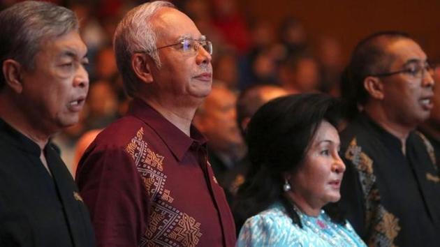 Malaysia Prime Minister Najib Razak and his wife Rosmah Mansor seen before the premier’s National Day speech in the capital city of Kuala Lumpur on August 30, 2015.(Reuters) Malaysia Prime Minister Najib Razak and his wife Rosmah Mansor seen before the premier’s National Day speech in the capital city of Kuala Lumpur on August 30, 2015.(Reuters)