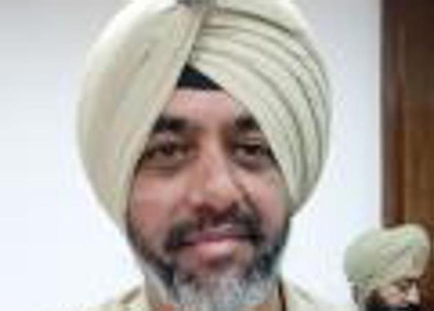 Moga SSP Raj Jit Singh(HT File Photo)