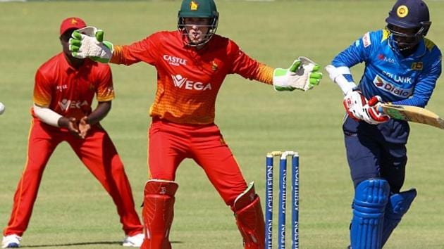 Zimbabwe cricket team and Sri Lanka cricket team were involved in a limited-overs tri-series in November last year in Zimbabwe, with West Indies being the third team in the fray.(AFP/Getty Images)