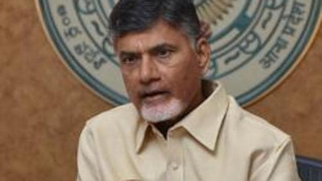 Andhra Pradesh chief minister N Chandrababu Naidu (HT File Photo) Andhra Pradesh chief minister N Chandrababu Naidu (HT File Photo)