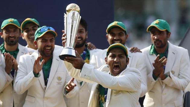With this win, Pakistan became the fourth team (India, Sri Lanka, West Indies) to complete the ICC treble. (Twitter ) With this win, Pakistan became the fourth team (India, Sri Lanka, West Indies) to complete the ICC treble. (Twitter )