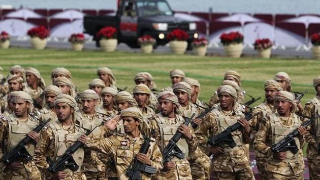 Bahrain has ordered Qatari troops serving with a coalition fighting the Islamic State group to leave its territory, a source with knowledge of the situation said on Sunday.(File Photo) Bahrain has ordered Qatari troops serving with a coalition fighting the Islamic State group to leave its territory, a source with knowledge of the situation said on Sunday.(File Photo)