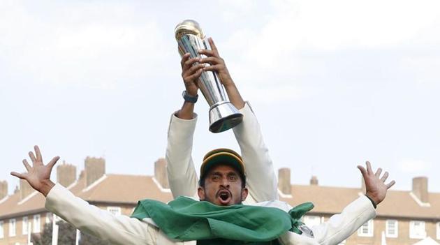 Hasan Ali won the Golden Ball award with 13 wickets at an average of 14.69. (Twitter ) Hasan Ali won the Golden Ball award with 13 wickets at an average of 14.69. (Twitter )
