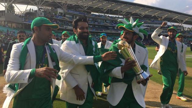 Pakistan also recorded the biggest victory in terms of runs in any ICC ODI tournament final. (Twitter ) Pakistan also recorded the biggest victory in terms of runs in any ICC ODI tournament final. (Twitter )