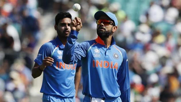 Indian skipper Virat Kohli won the toss and chose to bowl in the final of the ICC Champions Trophy 2017. (AP) Indian skipper Virat Kohli won the toss and chose to bowl in the final of the ICC Champions Trophy 2017. (AP)