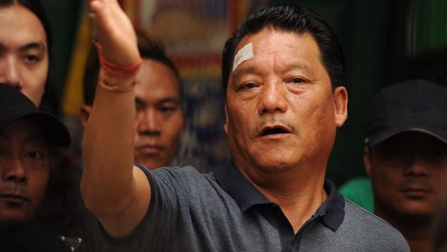 The Gorkhaland Personnel peacekeeping wing was mooted by GJM chief Bimal Gurung. (AFP) The Gorkhaland Personnel peacekeeping wing was mooted by GJM chief Bimal Gurung. (AFP)