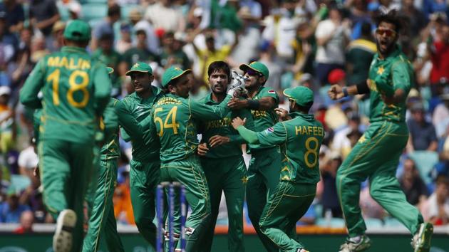 The wicket of Kohli gave Pakistan huge relief as he was dropped the ball before. (REUTERS) The wicket of Kohli gave Pakistan huge relief as he was dropped the ball before. (REUTERS)