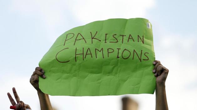 Pakistan repeated their performance of 1992 as they completed the set of ICC trophies. (REUTERS) Pakistan repeated their performance of 1992 as they completed the set of ICC trophies. (REUTERS)