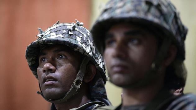 Paramilitary troopers in Kashmir. (AFP) Paramilitary troopers in Kashmir. (AFP)