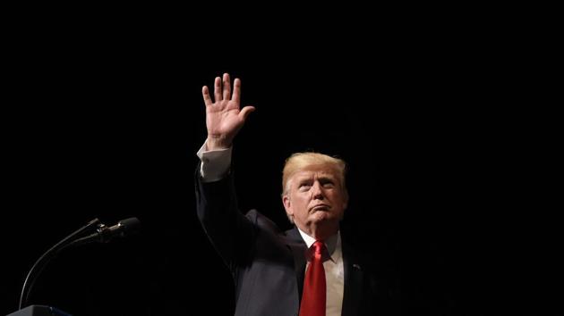 US President Donald Trump speaks at the Manuel Artime Theater in Miami, Florida .Trump vowed to roll back his predecessor Barack Obama's deal re-opening trade ties with Havana, in favor of measures to support the Cuban people against what he called their "cruel and brutal" regime. (AFP) US President Donald Trump speaks at the Manuel Artime Theater in Miami, Florida .Trump vowed to roll back his predecessor Barack Obama's deal re-opening trade ties with Havana, in favor of measures to support the Cuban people against what he called their "cruel and brutal" regime. (AFP)