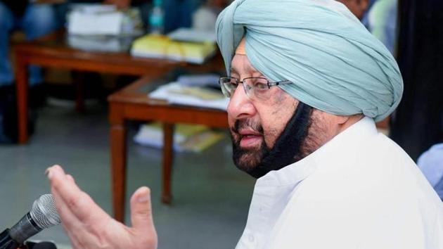 Chief minister Captain Amarinder Singh (HT File Photo) Chief minister Captain Amarinder Singh (HT File Photo)