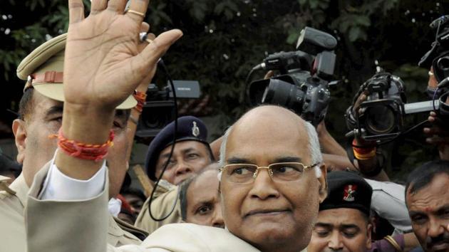Bihar governor Ram Nath Kovind. (PTI Photo)